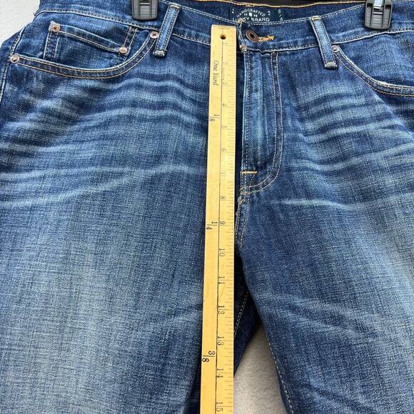 Lucky Brand 221 Men's Original Straight Jeans Size W36/L30 Medium Denim Wash - Picture 4 of 15